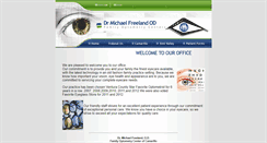Desktop Screenshot of drfreeland.com